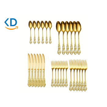 ست ظروف غذاخوری استیل ضدزنگ Golden Royal