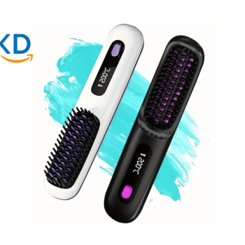 برس حرارتی شارژی قابل حمل با تنظیم دما و نمایشگر LED