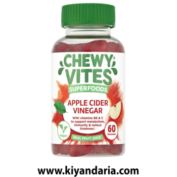 قرص جویدنی سرکه سیب سیوی وایتس (Chewy Vites) بسته 60 عددی