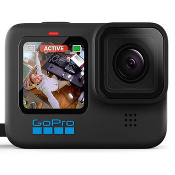 دوربین فیلمبرداری اکشن و ورزشی GoPro HERO12 Black 5.3K با کارت حافظه 128 گیگ و 50 لوازم جانبی