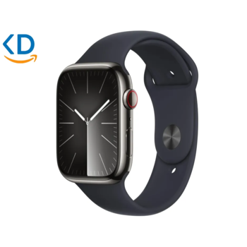 ساعت Apple Watch Series 9 GPS Cellular 41mm گرافیت استیل