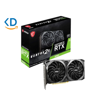 کارت گرافیک ام اس ای مدل GeForce RTX 3060 VENTUS 2X OC