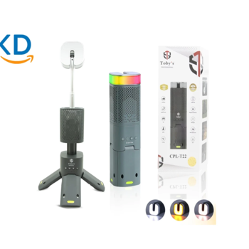 چراغ کمپینگ تلسکوپی توبیز CPL-T22، شارژی 14000mAh، شدت نور 800 لومن - ضد آب