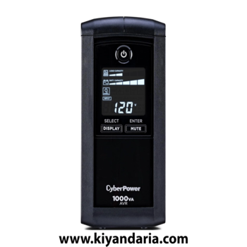 یو پی اس CyberPower مدل CP1000AVRLCD با نمایشگر LCD - ظرفیت 1000VA/600W