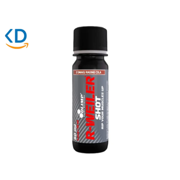 آمپول انرژی فوری و تمرین انفجاری  Olimp R-Weiler Shot Pre Workout - Cola - (20 عدد)