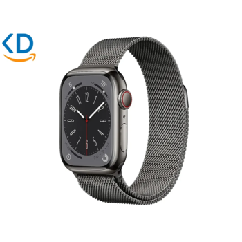 ساعت Apple Watch Series 8GPS Cellular 41mm استیل گرافیت میلانیز