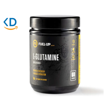مکمل L-Glutamine Powder FUEL-UP by Kcal - (300 گرم)