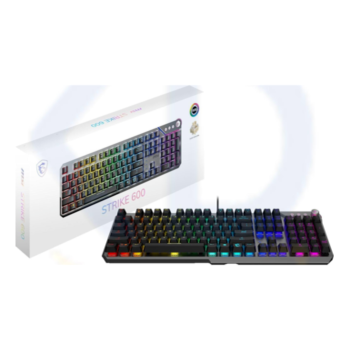 کیبورد گیمینگ MSI Forge GK300 مکانیکی سوییچ آبی - مشکی