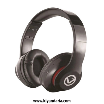 هدفون بلوتوثی مشکی Volkano Impluse Series Bluetooth Over-Ear Headphones, Black
