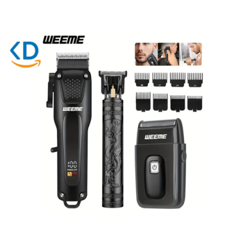 ست اصلاح مردانه سه تکه WEEME با نمایشگر LCD