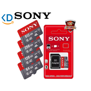کارت حافظه سونی MicroSD با سرعت 100MB - ظرفیت 1 ترابایت