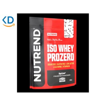 پروتئین وی ایزوله Nutrend ISO Whey ProZero طعم بیسکویت کرمی – 500 گرم