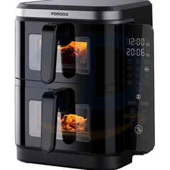 سرخ کن بدون روغن پرودو Double Stack XL مدل PD-LFST087- BK – ظرفیت 11 لیتر