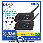 دستگاه ارتباطی بلوتوثی برای کلاه موتور سیکلت EJEAS V6 PRO. نمای اصلی