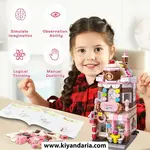 بلوک های ساختنی فروشگاه دسر دخترانه KASTWAVE مدل Dream Dessert House کاتالوگ