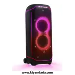 اسپیکر حرفه‌ای JBL PartyBox Ultimate مدل PARTYBOXULT-BK نمای نورپردازی صورتی