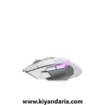 ماوس گیمینگ بی‌سیم Logitech G502 X Plus سفید.نمای کنار
