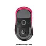 ماوس گیمینگ بی سیم Logitech PRO 2 LIGHTSPEED صورتی.نمای زیر