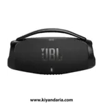 اسپیکر بلوتوثی JBL Boombox 3 Wi-Fi با صدای سه‌کاناله نمای جلو
