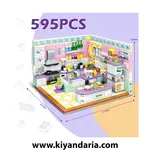 کیت خانه سازی 959 قطعه برای کودکان، نمای جزئی