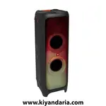 اسپیکر بلوتوث بی سیم برند JBL مدل PartyBox 1000-توان 1100 وات، پد DJ داخلی، ووفر 12 اینچی، نمای اصلی