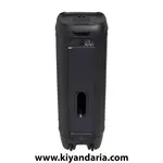 اسپیکر بلوتوث بی سیم برند JBL مدل PartyBox 1000-توان 1100 وات، پد DJ داخلی، ووفر 12 اینچی، نمای پشتی