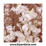 چراغ LED درخت بونسای شکوفه گیلاس مصنوعی با قابلیت اتصال USB، نمای نزدیک