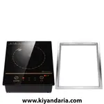اجاق برقی رومیزی DMWD مدل DCL-F-800W مشکی نمای رو به رو