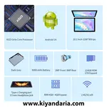 تبلت اندروید 10اینچی PRITOM مدلTAB11 رم 8 گیگابایت حافظه 128 گیگابایت توضیحات کامل