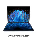 لپ تاپ Justthink همراه با نمایشگر دوگانه لمسی با پردازنده Intel N100 نسخه SSD 512 GB نمای روبه رو