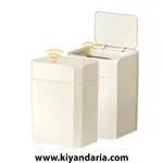 سطل زباله هوشمند دو عددی ELPHECO با درب و حسگر حرکتی، ظرفیت 13.2 لیتر نمای اصلی