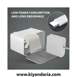 جای دستمال هوشمند سنسوردار HOTU با شارژ USB و طراحی مینیمالیستی، نمای جزئی