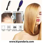 شانه ماساژ برقی 2 در 1 با بطری اپلیکاتور و لرزش 3 حالته، با نور آبی و قرمز برای مراقبت از پوست سر، نمای کلی