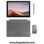 لپ تاپ لمسی Microsoft مدل Surface Pro 7 ظرفیت 256 گیگابایت Core i5 مشکی - استوک نمای بالا کامل