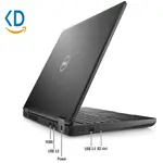 لپ تاپ 15.6 اینچی دل مدل Latitude 5580 رم 8 گیگ ظرفیت SSD 256 نمای پشت چپ