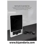 اجاق برقی رو میزی Krypton مدل KNIC6058 مشکی نمای کناری