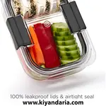 ظرف نگهدارنده غذا Rubbermaid مدل Brilliance بسته 5 عددی نمای نزدیک 2