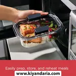 ظرف نگهدارنده غذا Rubbermaid مدل Brilliance بسته 5 عددی نمای کلی