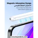 قلم لمسی UGREEN مدل 90915 مناسب آیپد با جذب مغناطیسی قوی و شارژ سریع USB-C نمای نزدیک2