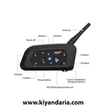 دستگاه ارتباطی بلوتوثی برای کلاه موتور سیکلت EJEAS V6 PRO. جزئیات