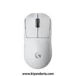 ماوس بی‌سیم Logitech G Pro X Superlight 2.4 GHz سفید.نمای بالا