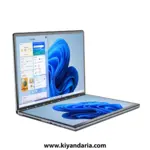 لپ تاپ دو مانیتوره 13.5 اینچ لمسی Justthink با پردازنده Intel N100 و رم 16 گیگابایت نمای چپ