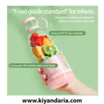لیوان آبمیوه گیری6 تیغه ی شارژی، نمای کلی