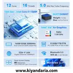 مینی کیس Intel NUC 13 Pro مدل Arena Canyon پردازنده Intel Core i7-1360P، رم 32 گیگ، حافظه 1 ترابایت SSD کاتالوگ1