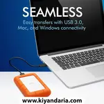 هارد اکسترنال LaCie مدل Rugged Mini ظرفیت 5 ترابایت نمای کاربردی