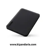 هارد اکسترنال توشیبا مدل Canvio Advance ظرفیت 1 ترابایت - مشکی نمای کنار