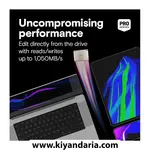 هارد SSD اکسترنال Crucial مدل X9 Pro ظرفیت 2 ترابایت مخصوص مک - طلایی نمای کلی