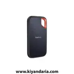 هارد SSD اکسترنال SanDisk مدل Extreme ظرفیت 500 گیگابایت با فناوری USB 3.2 Gen 2 نمای کنار