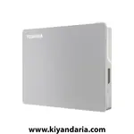 هارد اکسترنال قابل حمل توشیبا مدل Canvio Flex ظرفیت 1 ترابایت - نقره ای نمای اصلی
 