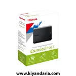 هارد اکسترنال توشیبا مدل Canvio Basics USB 3.2 Gen1 ظرفیت 4 ترابایت - مشکی نمای جعبه